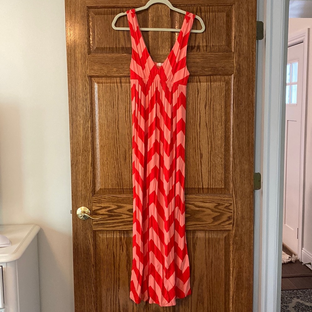 J.Crew Factory printed maxi dress